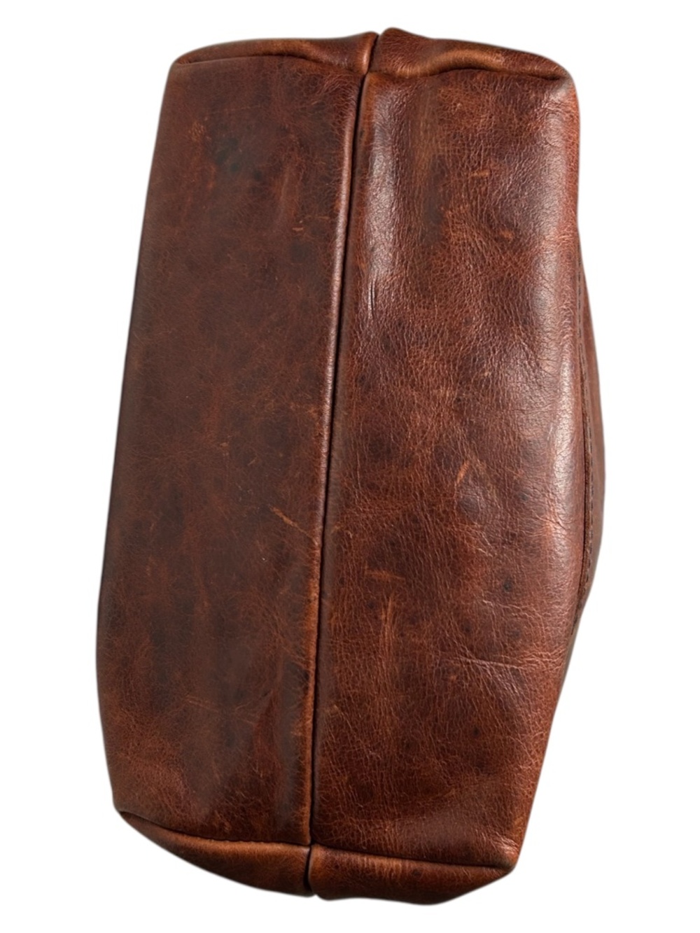 Portland Leather Goods Medium Tote Full Grain Leather Patina Brown - Picture 8 of 14